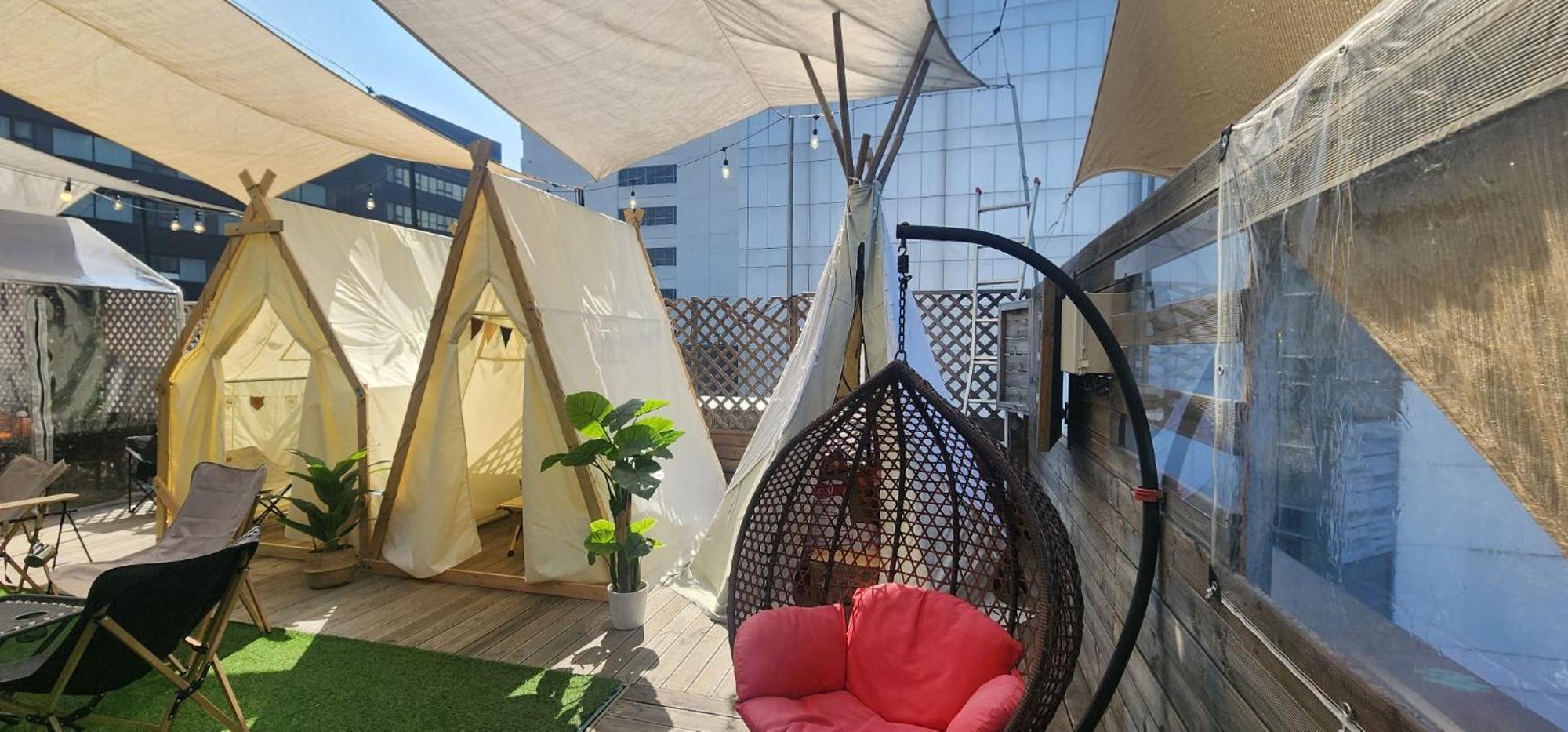 Mizo Hotel Seoul Bagian luar foto